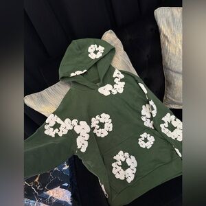 DENIM TEARS COTTON WREATH HOODIE GREEN 🍀